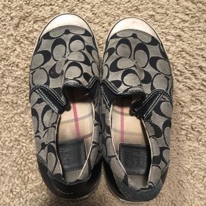 Coach slip-ons